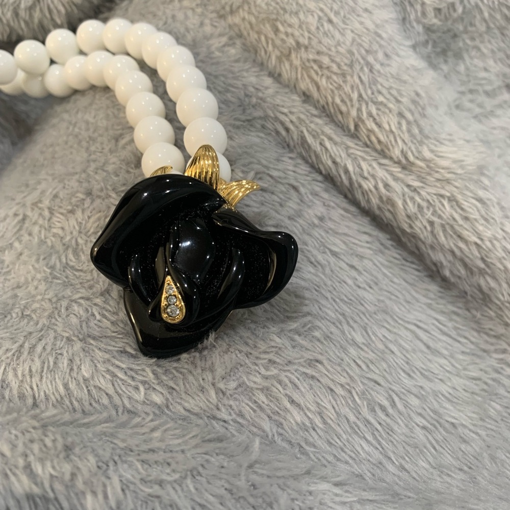 Vintage Signed Kjl Kenneth Jay Lane For Avon Midn… - image 3